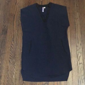 Navy Shift Dress